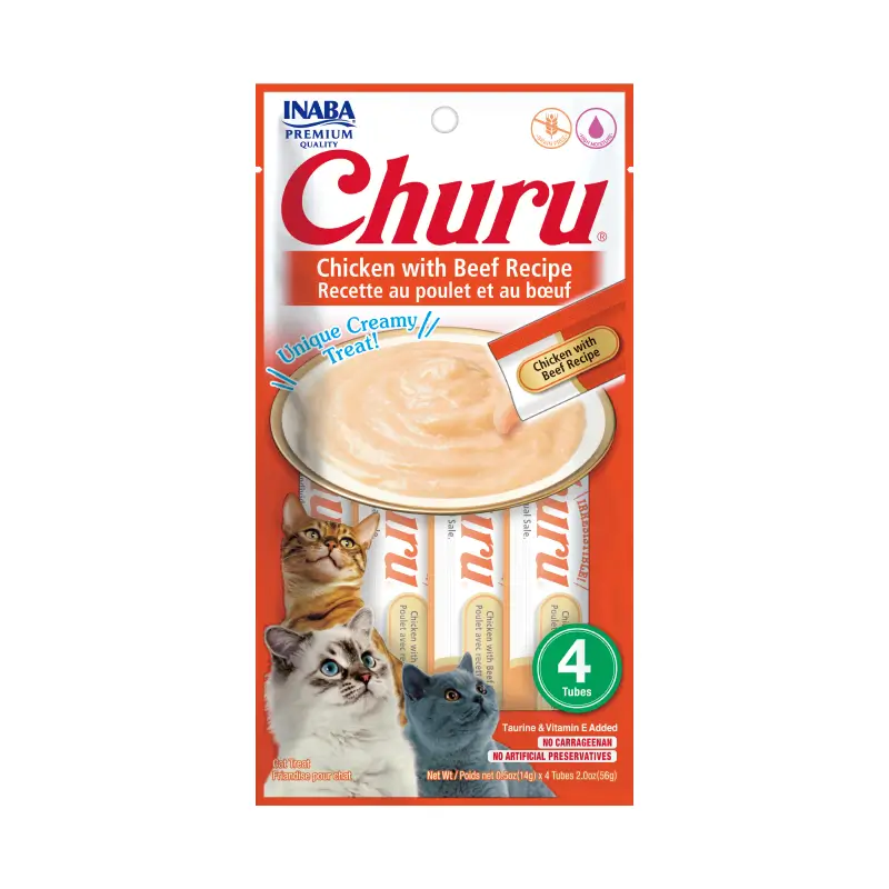USA662 Inaba Churu Gato Pollo con Carne 56g - Imagen 1