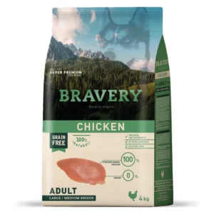 Bravery Dog Adult Chicken Large Medium Breed
