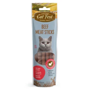 Cat Fest Barras de Carne de Res 45g