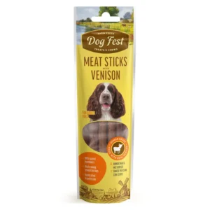 Dog Fest Barras de Carne con Venado 45g