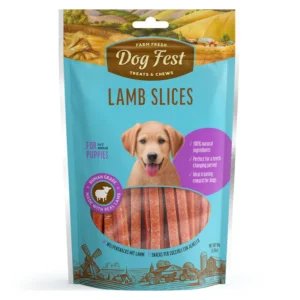 Dog Fest Cachorros Rebanadas de Cordero 90g