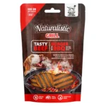Naturalistic Grill Snacks para Perro Hamburguesas de Carne BBQ 120g