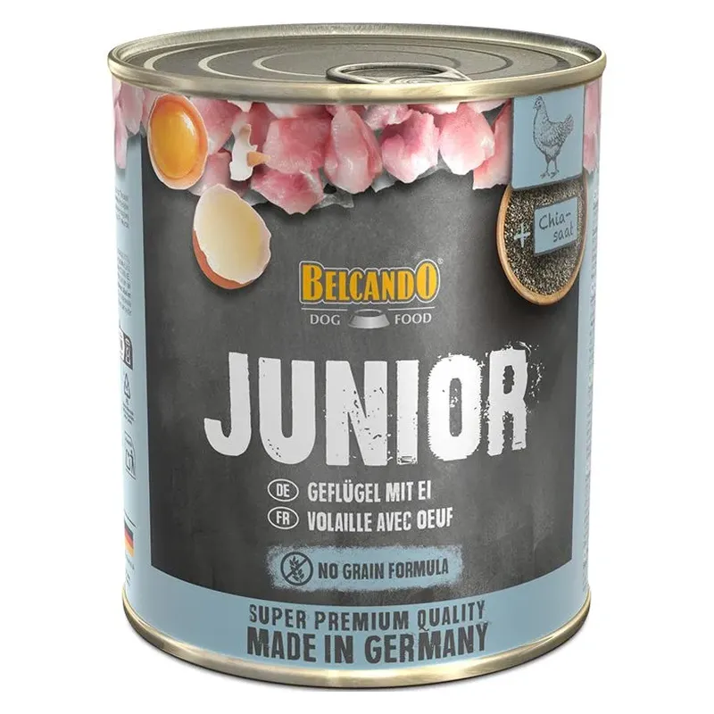 513125 Belcando Lata Junior Ave Y Huevo 800 g - Imagen 1