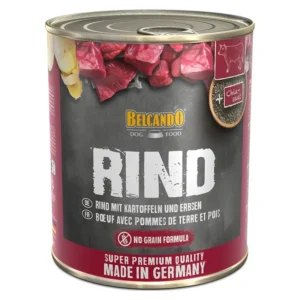 Belcando Lata Vacuno Papas y Guisantes 800 g